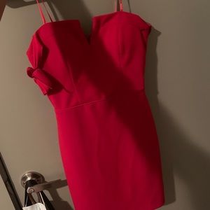 regular red dress ! real cute